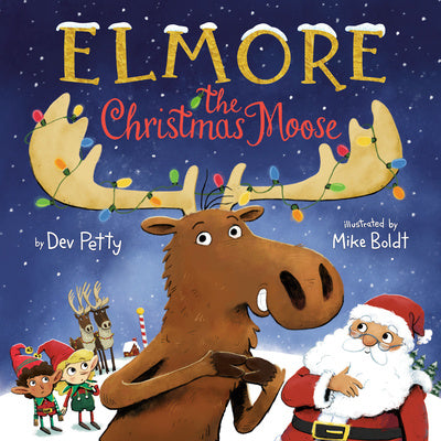 Elmore the Christmas Moose Hot on Sale