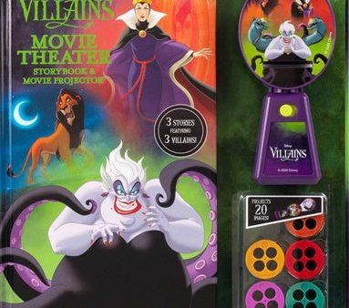 Disney Villains: Movie Theater Storybook & Movie Projector Online Hot Sale