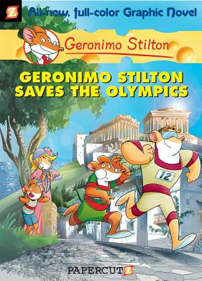 Geronimo Stilton Graphic Novels #10: Geronimo Stilton Saves the Olympics Online Hot Sale