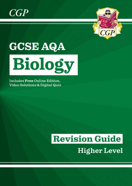 GCSE Biology AQA Revision Guide - Higher includes Online Edition, Videos & Quizzes on Sale