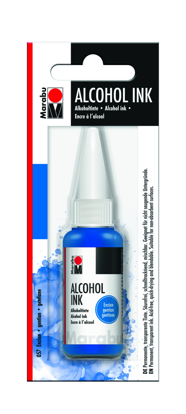 Alkoholimuste 20ml sininen, Marabu Alcohol ink 057 gentian For Discount