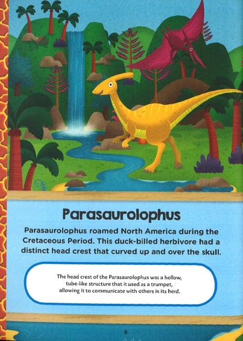 Just Imagine & Play! Dinosaurs Activity Book: Dinosaur Activity Book Includes: Stickers! Press-Outs! Puzzles & Games! For Discount