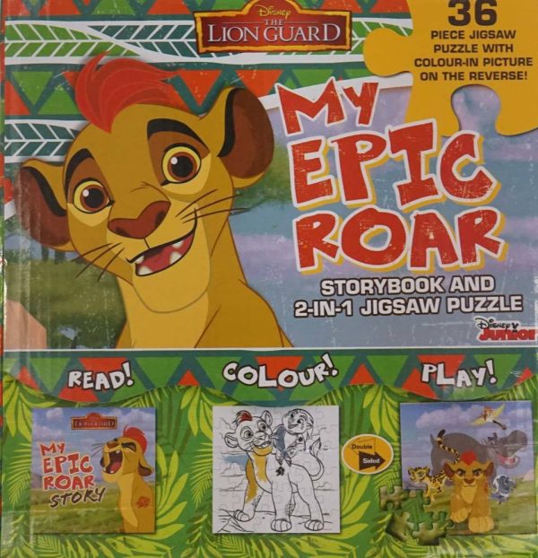 Disney Junior The Lion Guard My Epic Roar: Storybook And 2-In-1 Jigsaw Puzzle Online Hot Sale