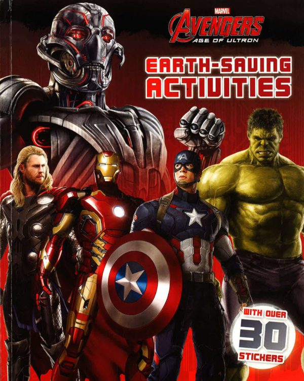 Marvel Avengers Age Of Ultron Earth-Saving Activities Supply