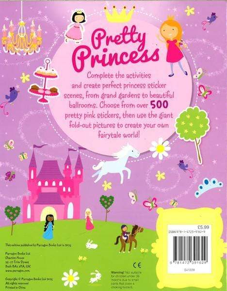 Pretty Princess Sticker Activities For Cheap